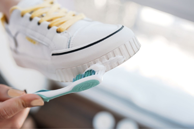 Use Toothpaste to Clean Sneakers: