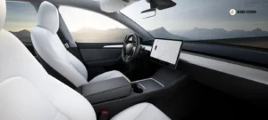 In China, Tesla releases an update to the Model Y that includes ambient lighting and new wheels